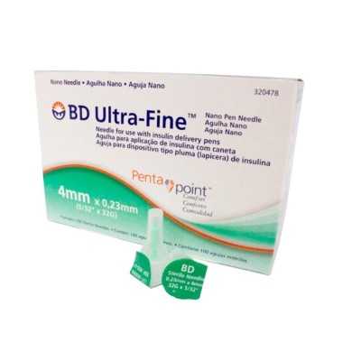 AGUJA INSULINA 32GX4MM BD ULTRA-FINE 