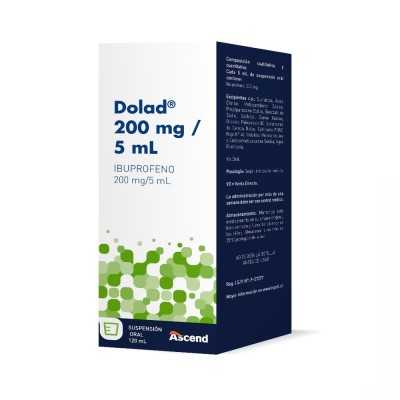 DOLAD FORTE SUS ORAL 200MG/5ML 120ML