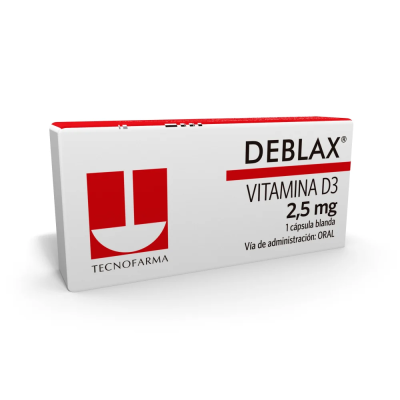 Deblax 100.000 UI x 1 cápsula blanda.