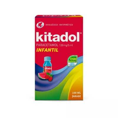 KITADOL INFANTIL 120mg/5ml JARABE X 100 ML 