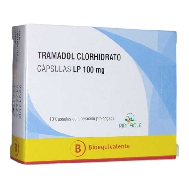 TRAMADOL 100mg X10COM LIB PROL PINNACLE CENABAST 