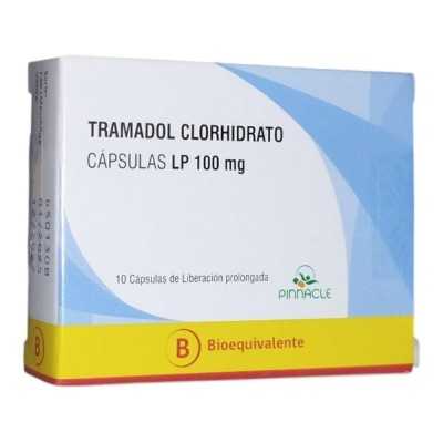 TRAMADOL 100mg X10COM LIB PROL PINNACLE CENABAST 