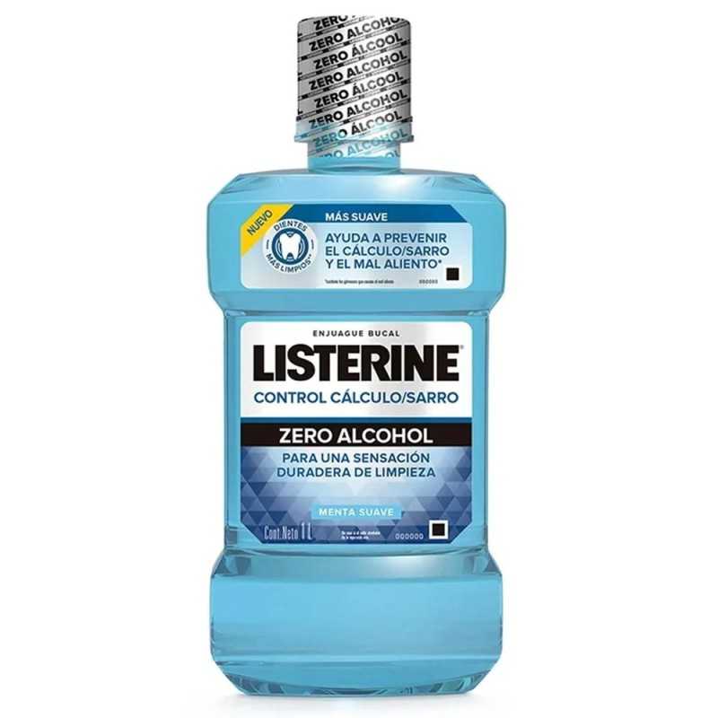 LISTERINE ENJUAGUE BUCAL CONTROL SARRO ZERO 1LT