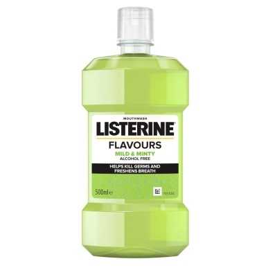LISTERINE ZERO ENJUAGUE BUCAL MENTA SUAVE 500ml