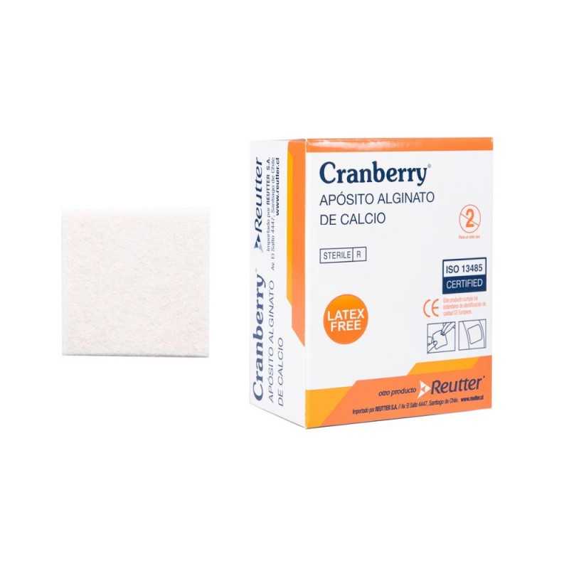 APOSITO ALGINATO CALCIO 10X20 CRANBERRY 