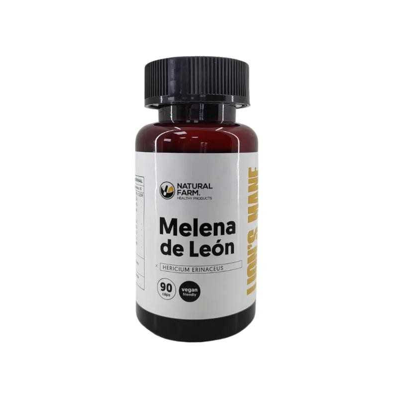 MELENA DE LEON 400 mg x 90 cápsulas NATURAL FARM 