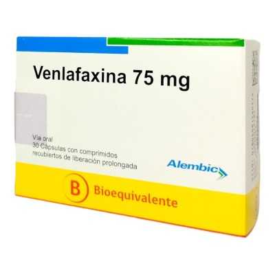 VENLAFAXINA XR 75MG X30CAP ALEMBIC 