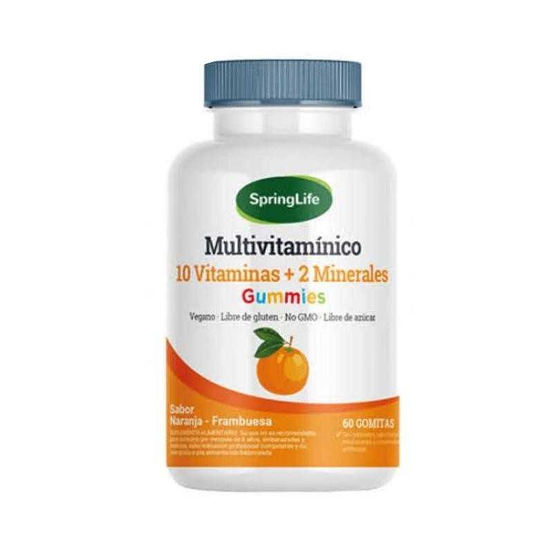MULTIVITAMINICO KIDS GOMITAS NARANA X60 SPRING MULTIVITAMINICO KIDS GOMITAS NARANA X60 SPRING