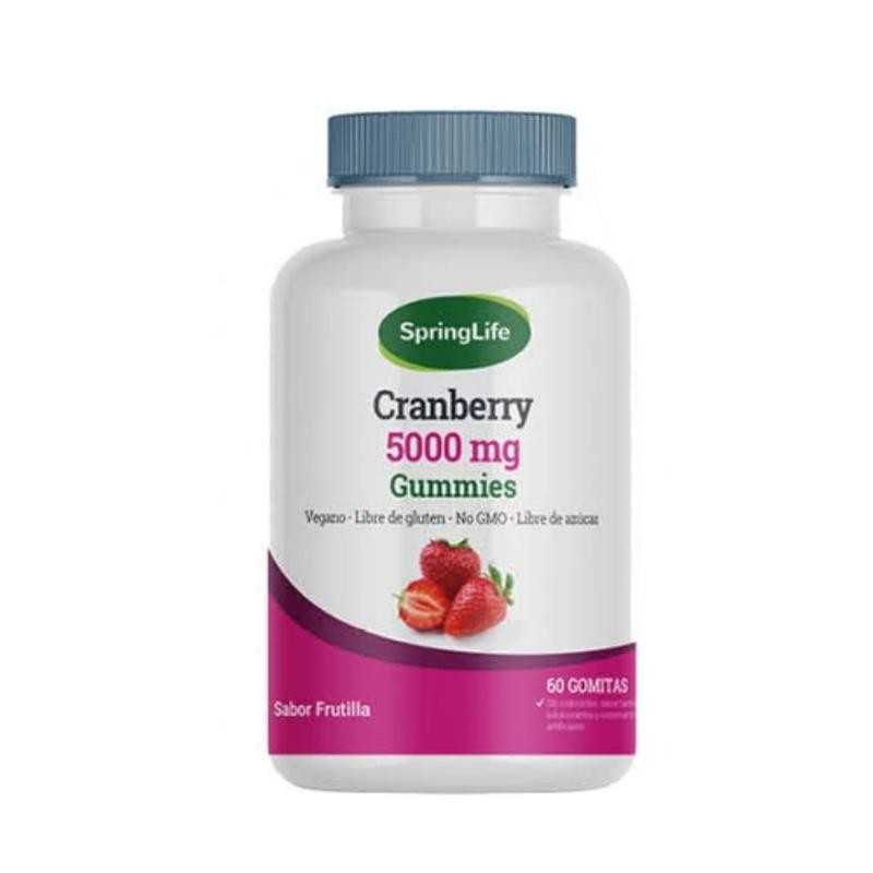 CRANBERRY 5000mg x 60 GOMITAS FRUTIL SPRINGLIFE 