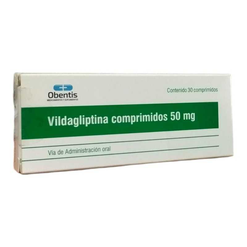VILDAGLIPTINA 50mg X 30 COM OBENTIS 