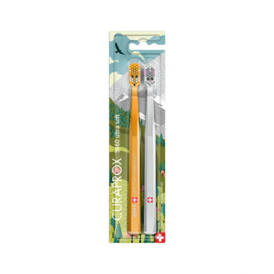 Curaprox 5460 Fox and Bunny Edition Pack Duo