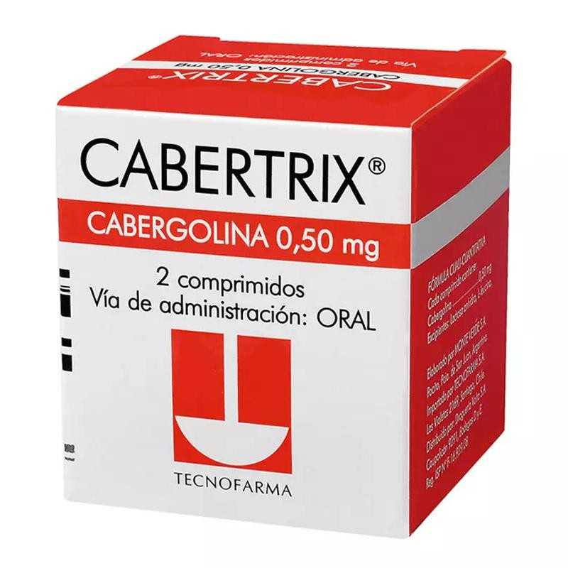 CABERTRIX 0 5MG X 2COM