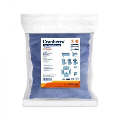PACK CIRUGÍA UNIVERSAL ESTÉRIL 3 BATAS CRANBERRY 