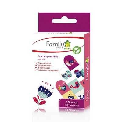 PARCHE CURITA NIÑAS X30 FAMILY SET 