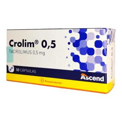 CROLIM 0 5MG X50 CAP 