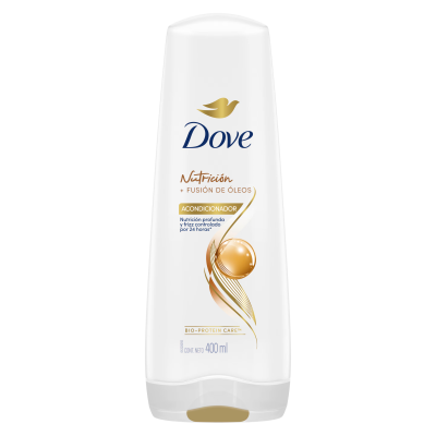 Dove acondicionador Nutricion + Fusión de óleos 400 ml.