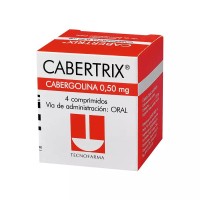 Cabertrix 0,5 mg x 4 comprimidos. (Cenabast) - Farmacia AraucoMed