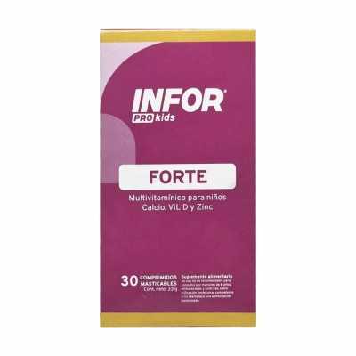 INFOR PRO KIDS FORTE X 30 COMPRIMIDOS MASTICABLES 