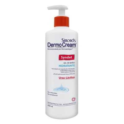SIMONDS DERMOCREAM GEL BAÑO SYNDET UREA 400ML