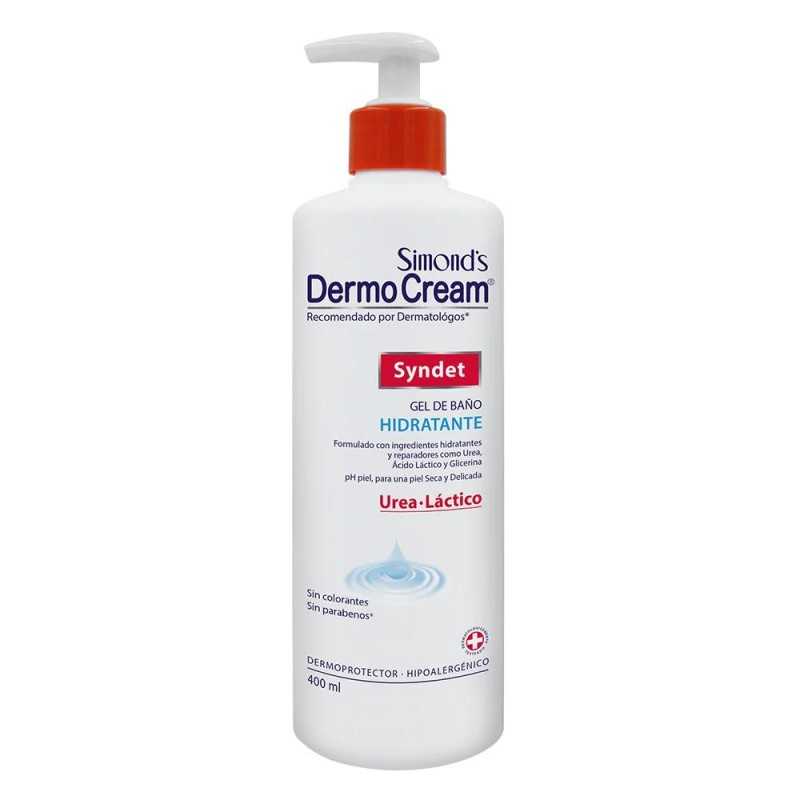 SIMONDS DERMOCREAM GEL BAÑO SYNDET UREA 400ML