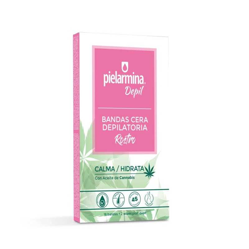 PIELARMINA DEPIL BANDA DEPILATORI FACIAL CANNA X16