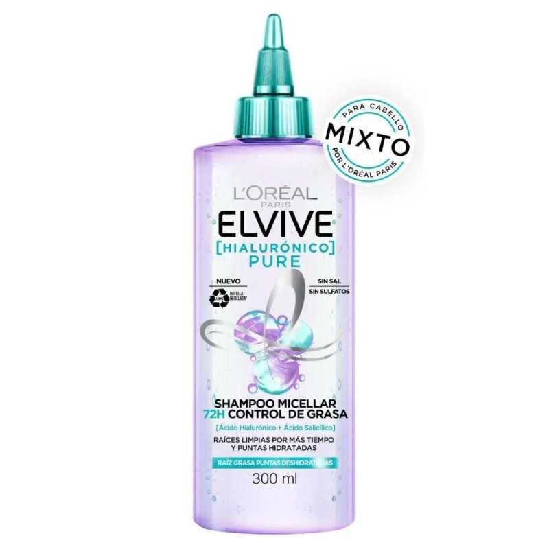 ELVIVE SHAMPOO MICELAR HA PURE 300ml ELVIVE SHAMPOO MICELAR HA PURE 300ml