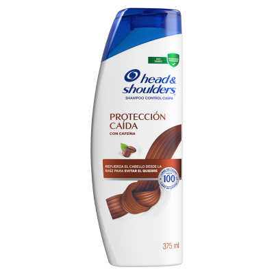 Head & Shoulders shampoo Protección Caída con cafeína 375 ml.
