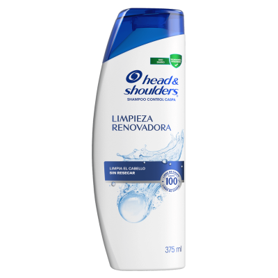 Head & Shoulders shampoo Limpieza Renovadora 375 ml.