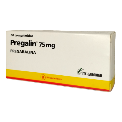 Pregalin 75mg x 60 comprimidos biranurados