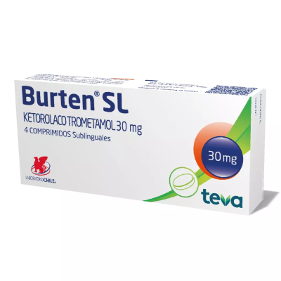 Burten SL 30 mg x 4 comprimidos sublinguales.