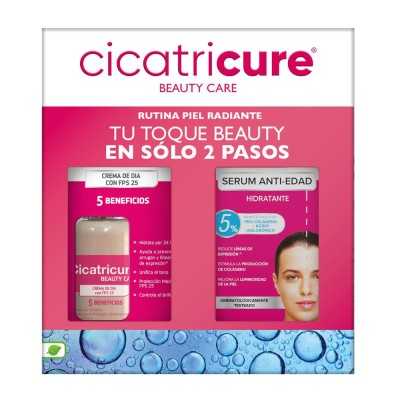 Cicatricure Beauty Care Kit Crema día Serum