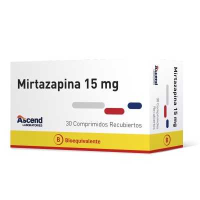 MIRTAZAPINA 15 mg X 30 COM ASCEND 