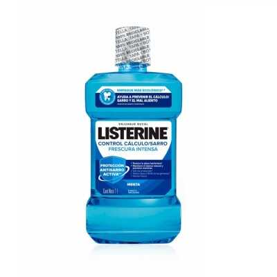LISTERINE ENJUAGUE BUCAL CONTROL SARRO 1 LITRO 