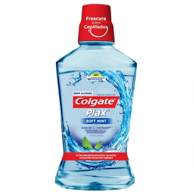 Colgate Plax Soft Mint Zero Alcohol x 2 litros.