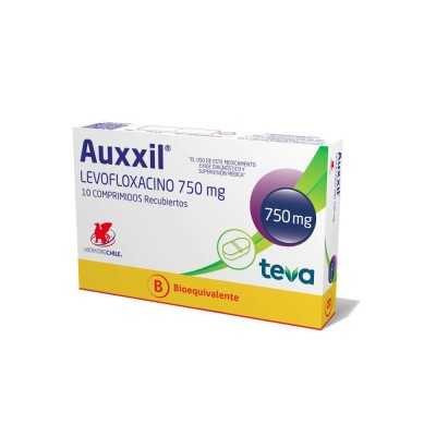 AUXXIL B 750mg X10COM REC 