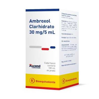 AMBROXOL 30mg/5ml JBE X100ml  ASCEND 