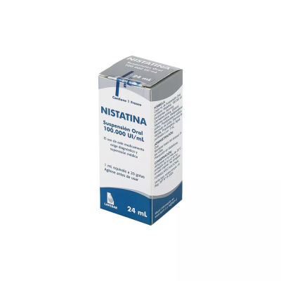 Nistatina 100.000 UI suspensión oral 24 ml. (Lafedar)