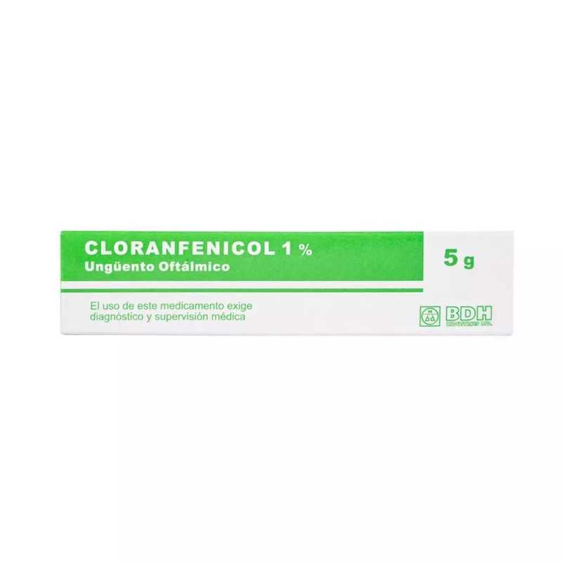 CLORANFENICOL 1 UNG OFT X5GRS BDH 