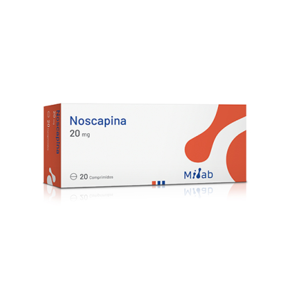Noscapina 20 mg x 20 comprimidos. (Mintlab)