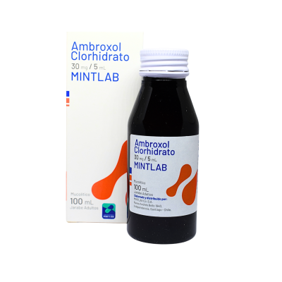 Ambroxol 30mg/5ml Jarabe Adulto 100 ml. (Mintlab)