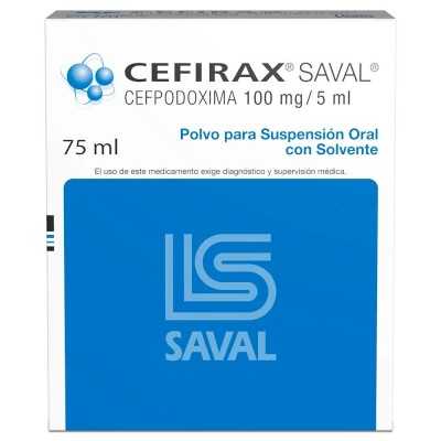 CEFIRAX 100MG/5ML SUSPENSION ORAL 75ML