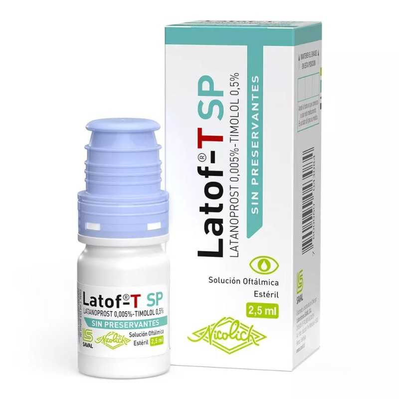 LATOF T SP SOLUCION OFTALMICA 2 5ml LATOF T SP SOLUCION OFTALMICA 2 5ml