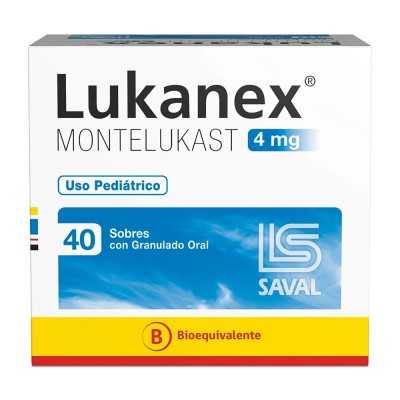 LUKANEX 4mg X40 SOBRES