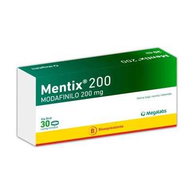 Mentix 200 mg x 30 comprimidos.