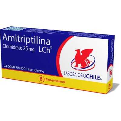 AMITRIPTILINA 25 MG X24 CHILE 