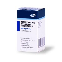 Metotrexato 50 mg/2 ml soluci&oacute;n inyectable x 1 frasco ampolla. (Pfizer) - Farmacia AraucoMed
