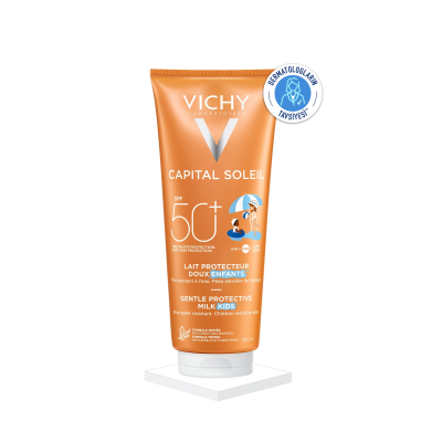 Vichy Capital Soleil Protector Solar leche niños SPF 50+ 300 ml.