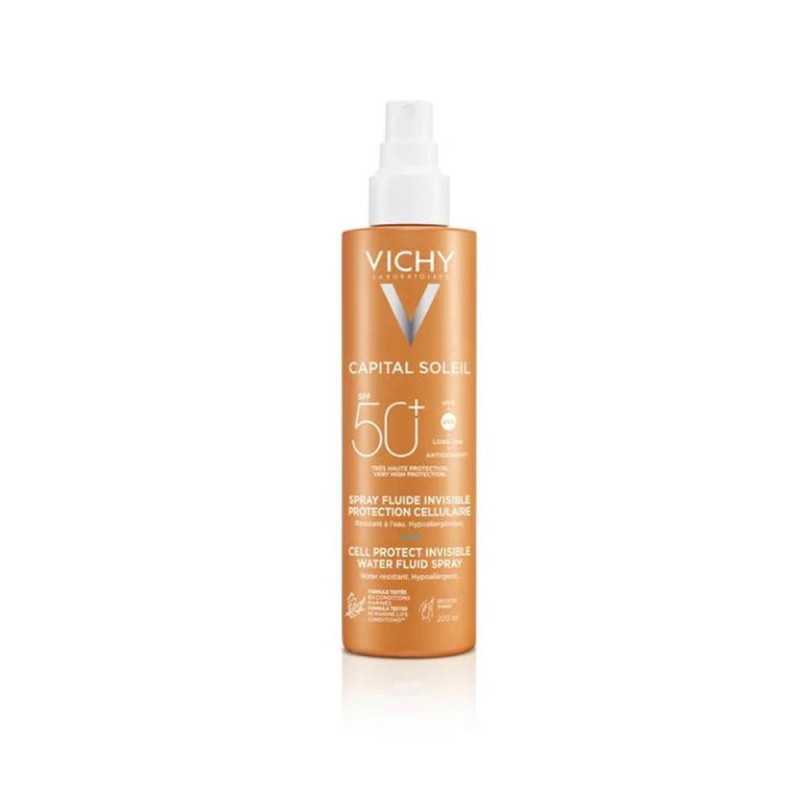 VICHY CAPITAL SOLEIL FLUIDO INVISIBLE SPF50 200ML