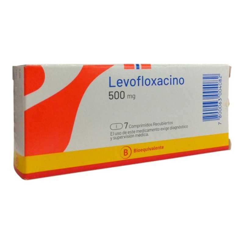 LEVOFLOXACINO B 500mg X7COM MINTLAB 