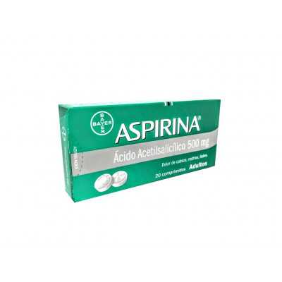 Aspirina 500mg x20com.